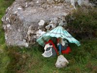 Gehäkeltes Trollpärchen am Toftavatn_Insel Eysturoy